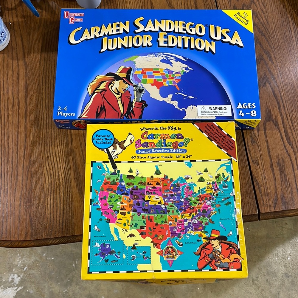 Carmen Sandiego Game & Puzzle Bundle